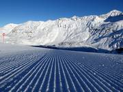 Excellent slope grooming in Galtür