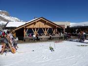 Mountain hut tip Burz