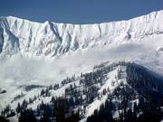 Perfect powder terrain in Fernie