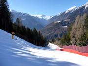 Downhill run DoloMitica to Tulot