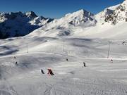 View from the HochAlterBahn to the KaiserBahn