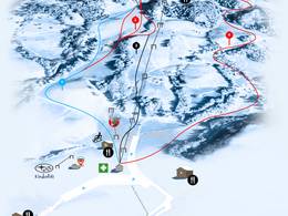 Trail map Neusell – Rothenthurm-Biberegg