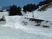 Beginner area Plagne 1800