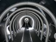 Practice area at the Caterpillar conveyor belt