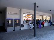 Well-maintained ticket area at the Silverjet 1 valley station