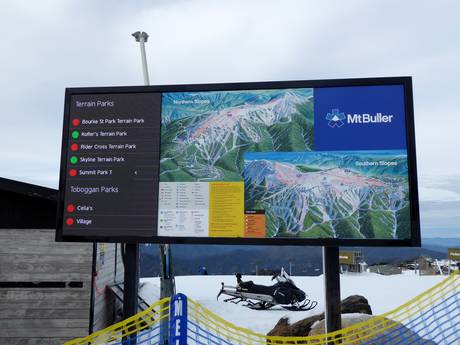Victoria: orientation within ski resorts – Orientation Mt. Buller