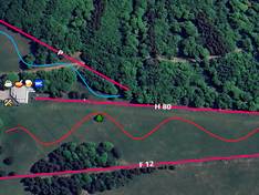 Trail map Homôlka – Valaská Belá