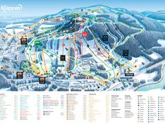 Trail map Kläppen