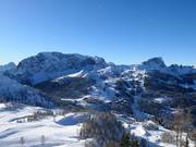 View from the Gartnerkofel over the Nassfeld