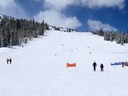 Very well-groomed slopes