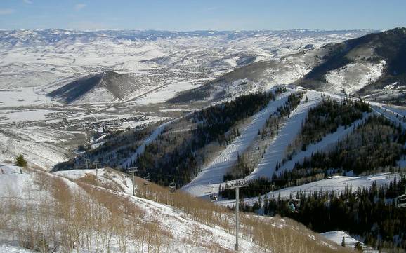Biggest ski resort in the United States of America – ski resort Park City