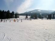 Practice area in the valley at the Bach Starlift
