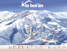 Trail map Le Lioran