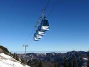 Gruppenumlaufbahn Kasberg - 12pers. Pulsed-movement aerial ropeway (gondola)