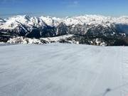 Very good slope grooming