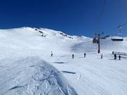 Powder slopes in Captains Basin