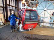 Entry at the gondola lift