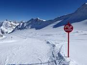 Wave run at Pitztal Glacier