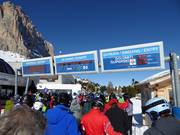 Information at the chairlift entry