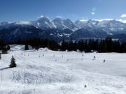 Easy slope at the Caischavedra practice lift
