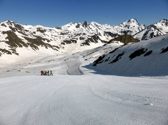 Slopes at the La Coma chairlift