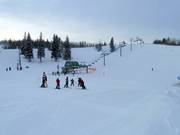 View of the slopes at Wish Bone Quad