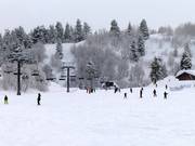 Easy slopes at the Littlecat chairlift