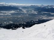 Direttissima with a view of Innsbruck