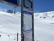 Detailed information at all ski lifts