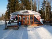 Refreshment option at the mountain station