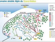 Trail map Grand-Ballon