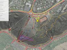 Trail map Chapman Hill – Durango