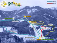 Trail map Mautern/Elfenberg
