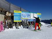 Information board at Brauneck