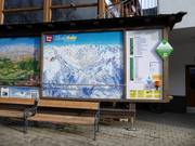 Information board at the valley station in Oetz