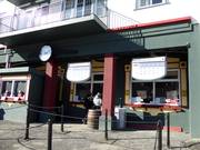 Well-maintained ticket area at the valley station of the gondola lift