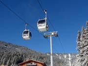Villars-Roc d'Orsay - 8pers. Gondola lift (monocable circulating ropeway)