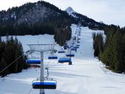 Kreuzwankl - 8pers. High speed chairlift (detachable) with bubble and seat heating