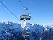 Panoramabahn Sechszeiger - 6pers. High speed chairlift (detachable) with bubble and seat heating