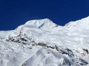 View towards Spielboden and Längfluh with Alphubel