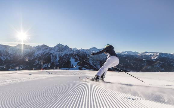 Skiing in the Dolomites Region Kronplatz (Plan de Corones)