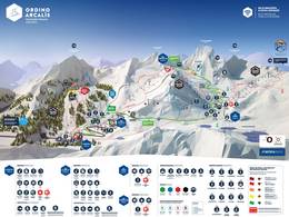 Trail map Ordino Arcalís