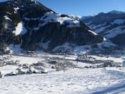 View of the accommodations in Großarl