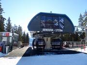Montana-Arnouva - 10pers. Gondola lift (monocable circulating ropeway)