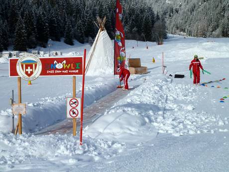 Churwalden ski school children's area