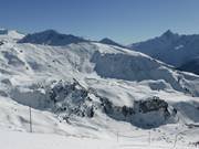 Ski area above Bidmi middle station