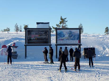 Northern Sweden (Norrland): orientation within ski resorts – Orientation Tandådalen/Hundfjället (Sälen)