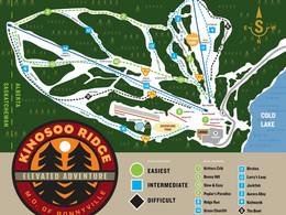 Trail map Kinosoo Ridge