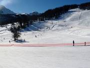 Practice area on the mountain