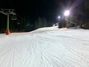 Night skiing